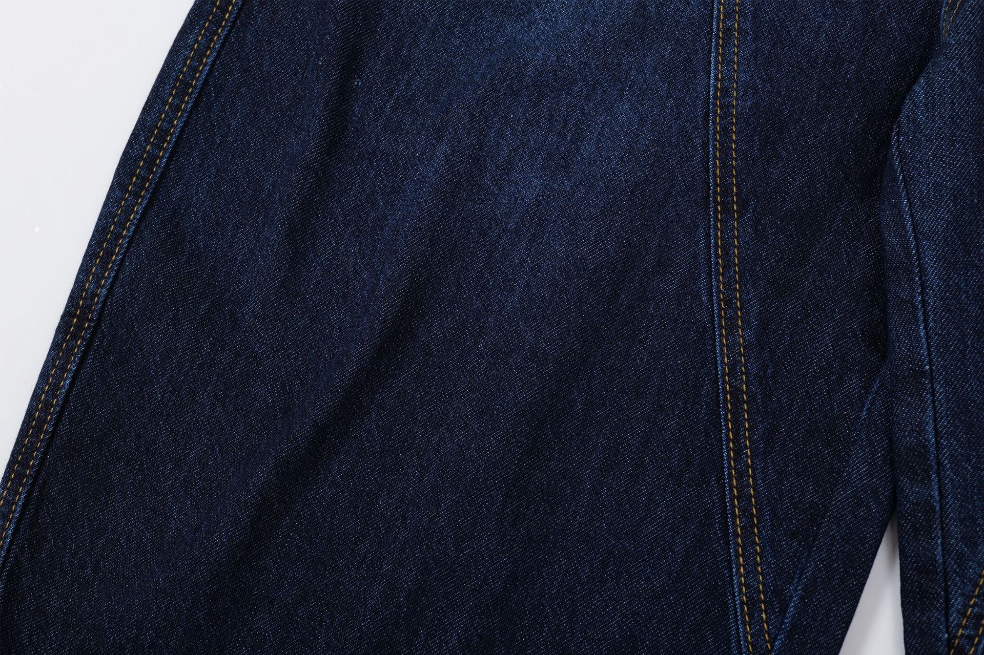 Jiayiku Trendy Brand  Summer Men's American Retro Washed Denim Shorts Straight-Leg Stylish Curved Shorts display picture 15