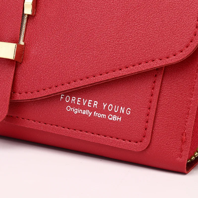 New Style Mobile Phone Bag Women's Fashionable Shoulder Crossbody Small Bag Cover Magnetic Buckle Multi-Layer Advanced Texture Mini Mobile Phone Bag display picture 10
