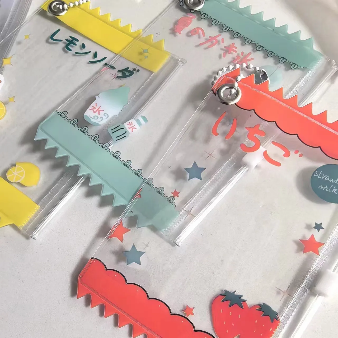 Wholesale Supply Of New Beverage Candy Bag Card Holder Photo Card Pendant Card Holder 3 Inch Small Card Storage display picture 5