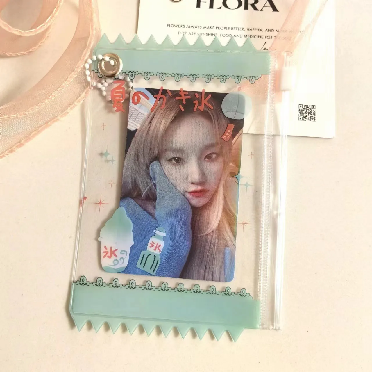 Wholesale Supply Of New Beverage Candy Bag Card Holder Photo Card Pendant Card Holder 3 Inch Small Card Storage display picture 11
