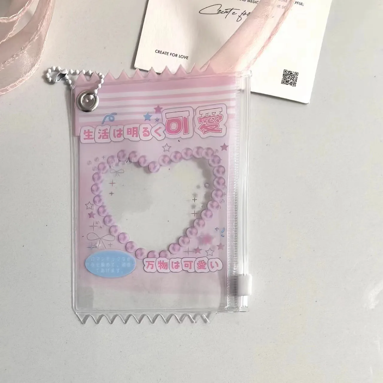 Wholesale Supply Of New Beverage Candy Bag Card Holder Photo Card Pendant Card Holder 3 Inch Small Card Storage display picture 22