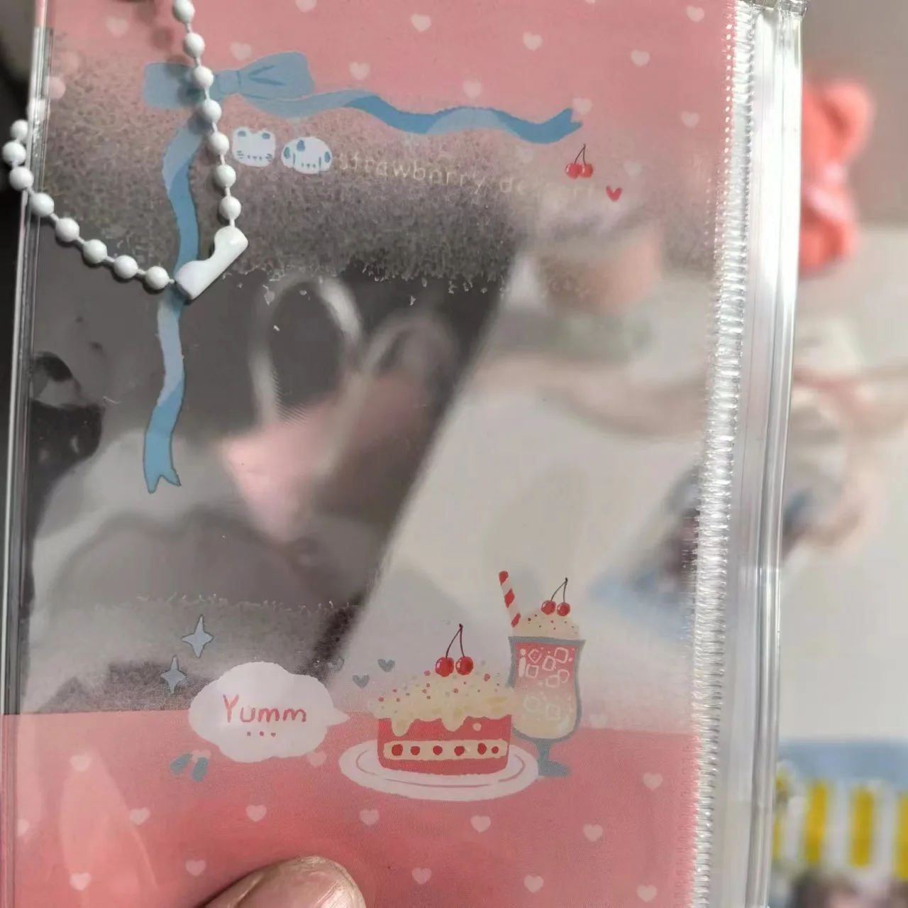 Wholesale Supply Of New Beverage Candy Bag Card Holder Photo Card Pendant Card Holder 3 Inch Small Card Storage display picture 34