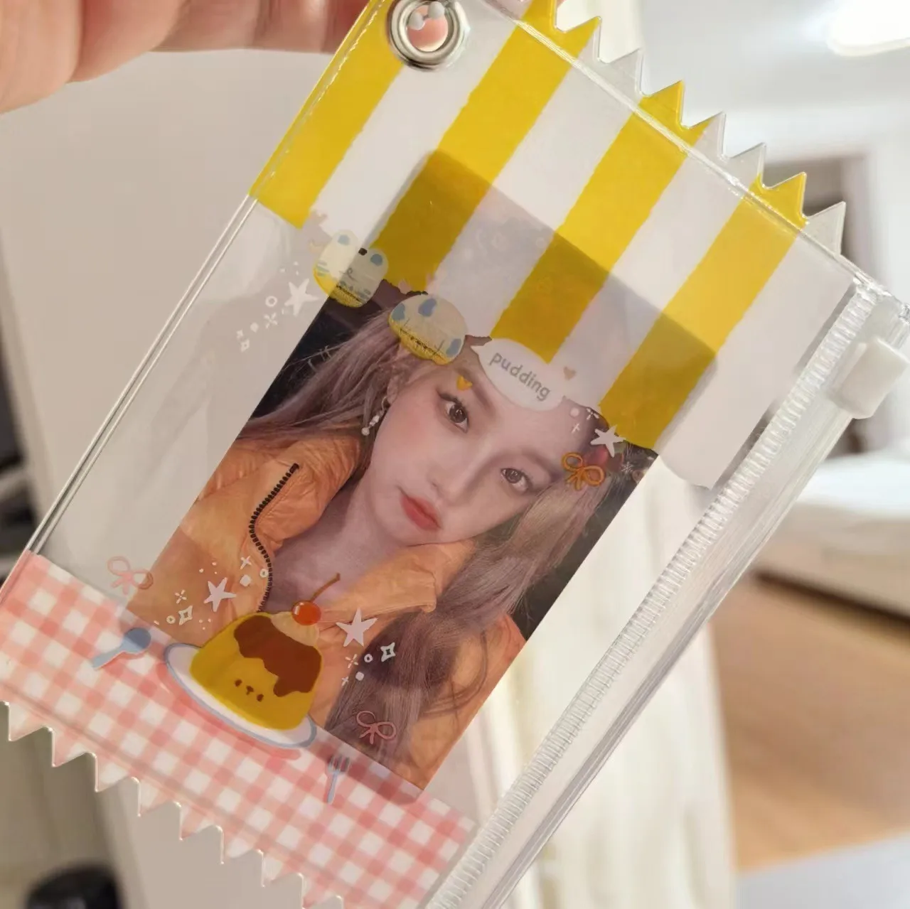 Wholesale Supply Of New Beverage Candy Bag Card Holder Photo Card Pendant Card Holder 3 Inch Small Card Storage display picture 35