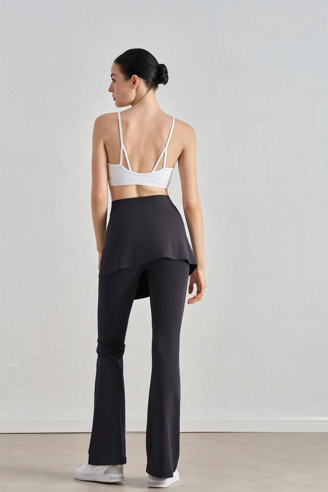 One-piece Outer Wear Sports Yoga Hip Covering Skirt Fitness Dance Anti-embarrassment Fart Curtain Outdoor Running Base Skirt display picture 14