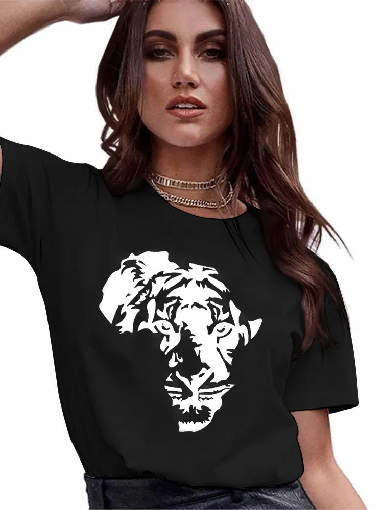 Women's T-shirt Short Sleeve T-Shirts Simple Style Classic Style Printing display picture 6