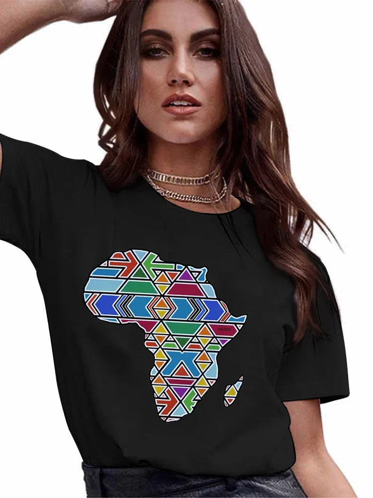 Women's T-shirt Short Sleeve T-Shirts Simple Style Classic Style Printing display picture 7