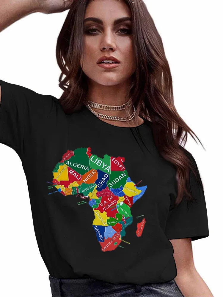 Women's T-shirt Short Sleeve T-Shirts Simple Style Classic Style Printing display picture 12