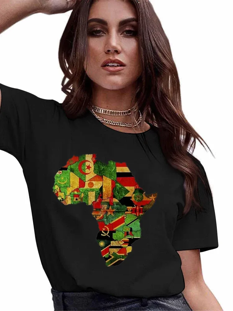 Women's T-shirt Short Sleeve T-Shirts Simple Style Classic Style Printing display picture 16