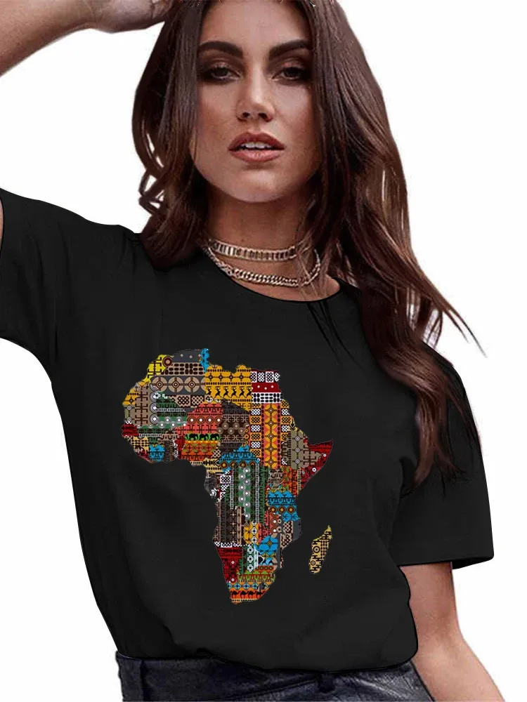 Women's T-shirt Short Sleeve T-Shirts Simple Style Classic Style Printing display picture 18
