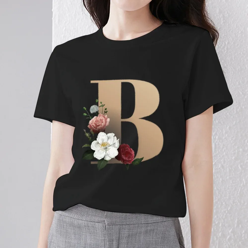Women's T-shirt Short Sleeve T-Shirts Simple Style Classic Style Letter display picture 2