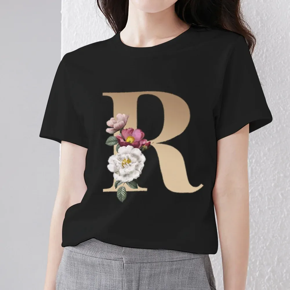 Women's T-shirt Short Sleeve T-Shirts Simple Style Classic Style Letter display picture 18