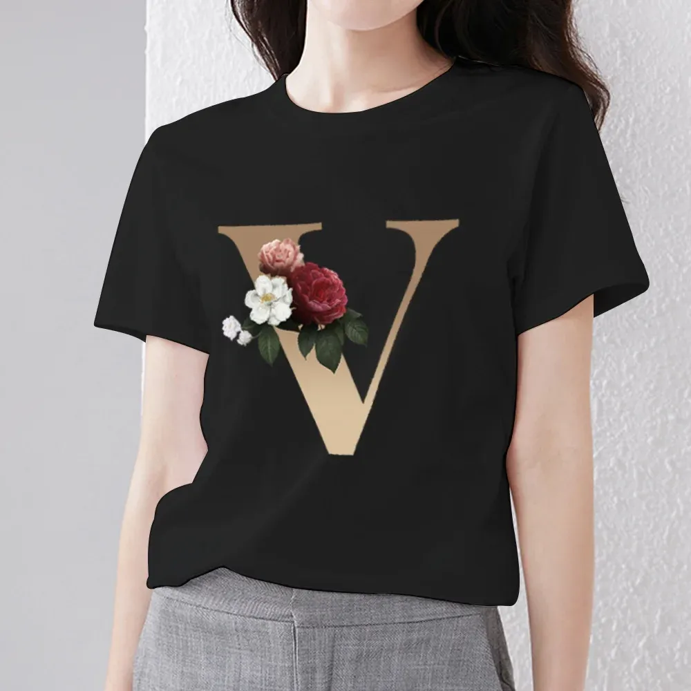 Women's T-shirt Short Sleeve T-Shirts Simple Style Classic Style Letter display picture 22