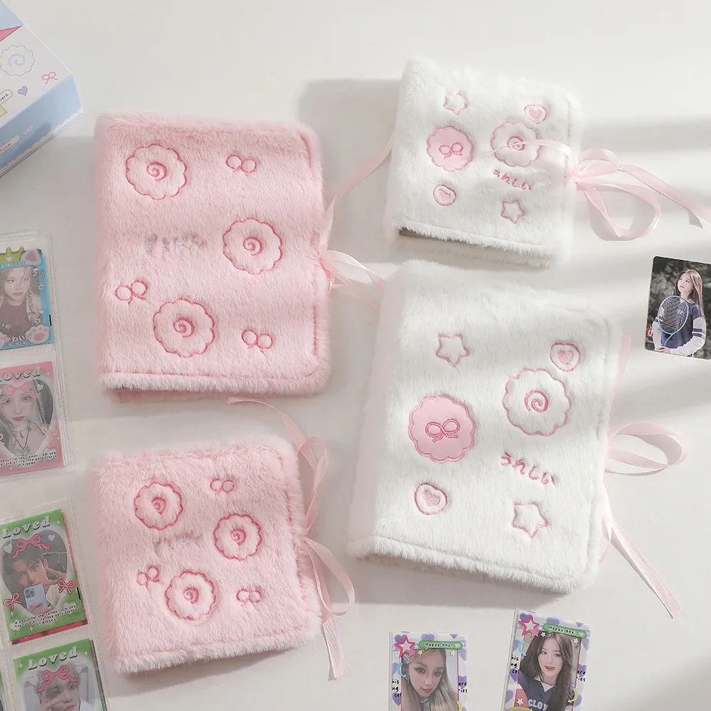 New And New Cute Fish Plate Loose-leaf Album Student Three-inch Polaroid Collection Card Album display picture 2
