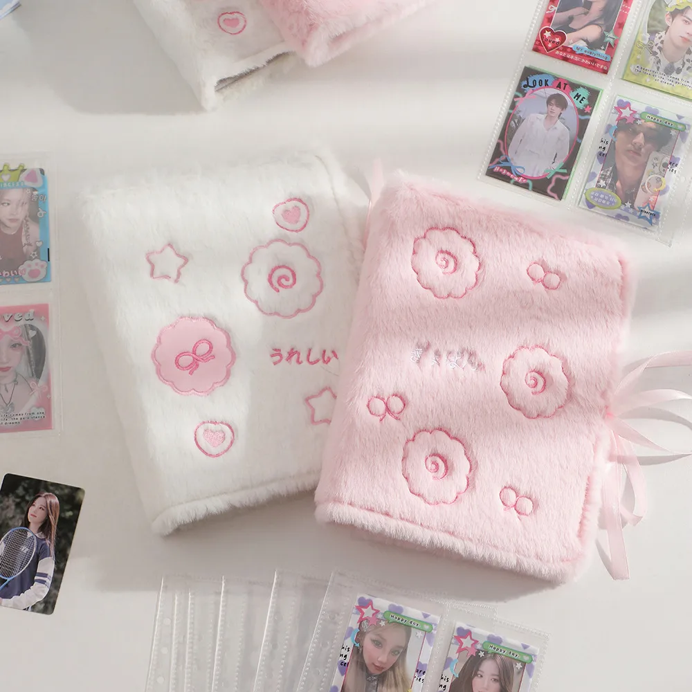 New And New Cute Fish Plate Loose-leaf Album Student Three-inch Polaroid Collection Card Album display picture 4