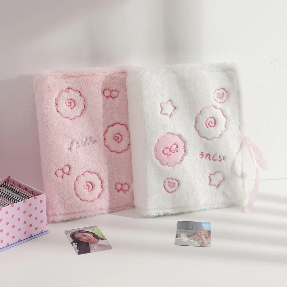 New And New Cute Fish Plate Loose-leaf Album Student Three-inch Polaroid Collection Card Album display picture 6