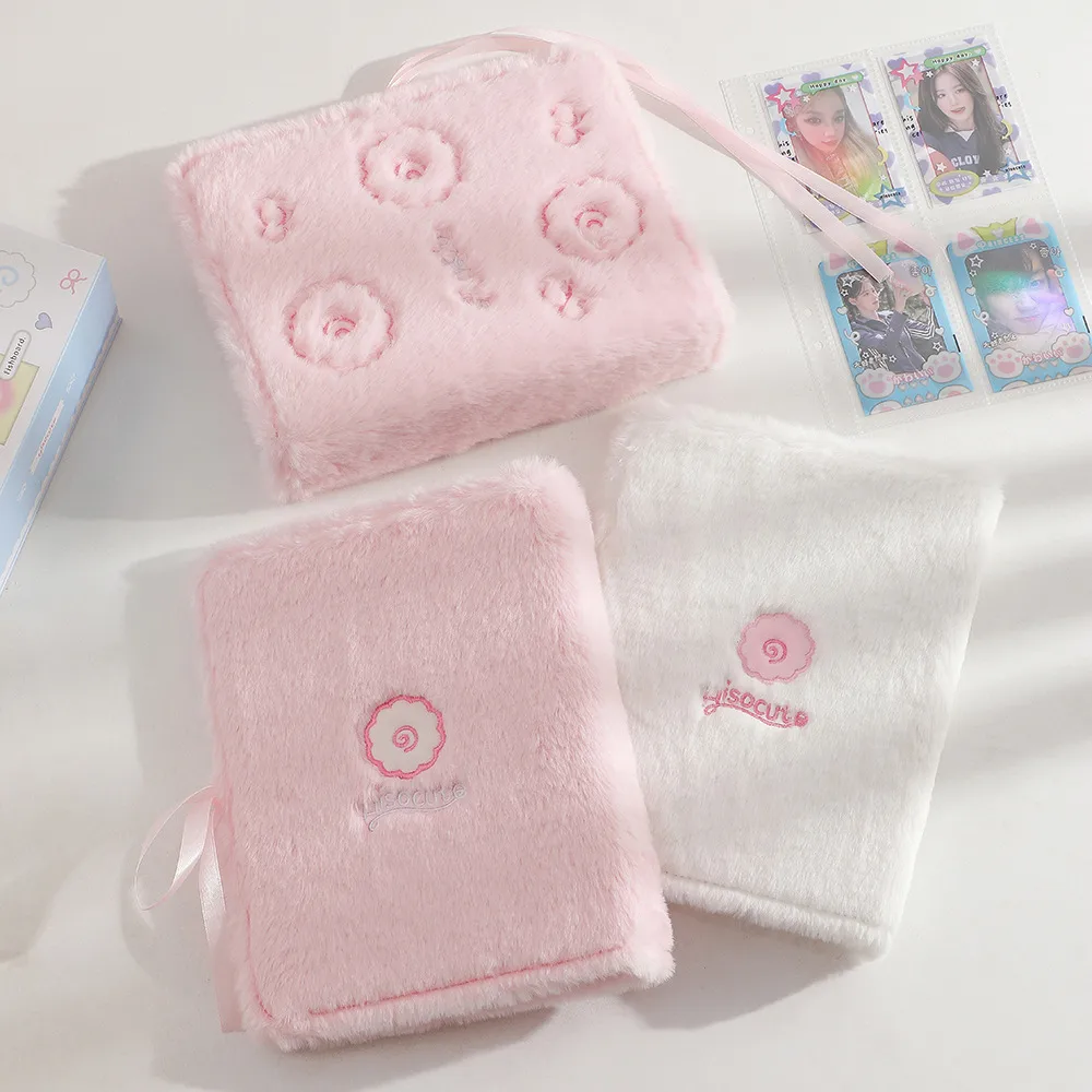 New And New Cute Fish Plate Loose-leaf Album Student Three-inch Polaroid Collection Card Album display picture 7