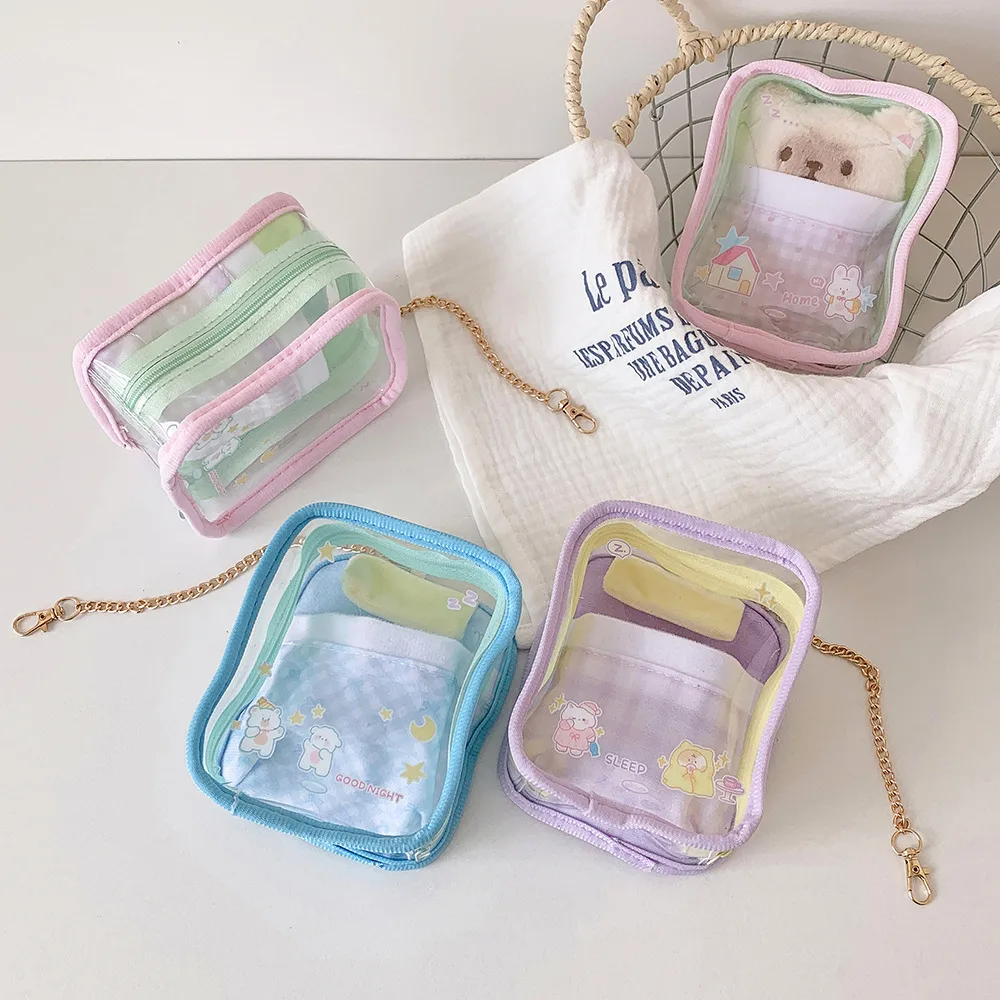 Simple Transparent Alovable Baby Bag Millet Whispering Doll Storage Display Pendant Bag Backpack Decoration Pain Bag Hanging Bag For Women display picture 6