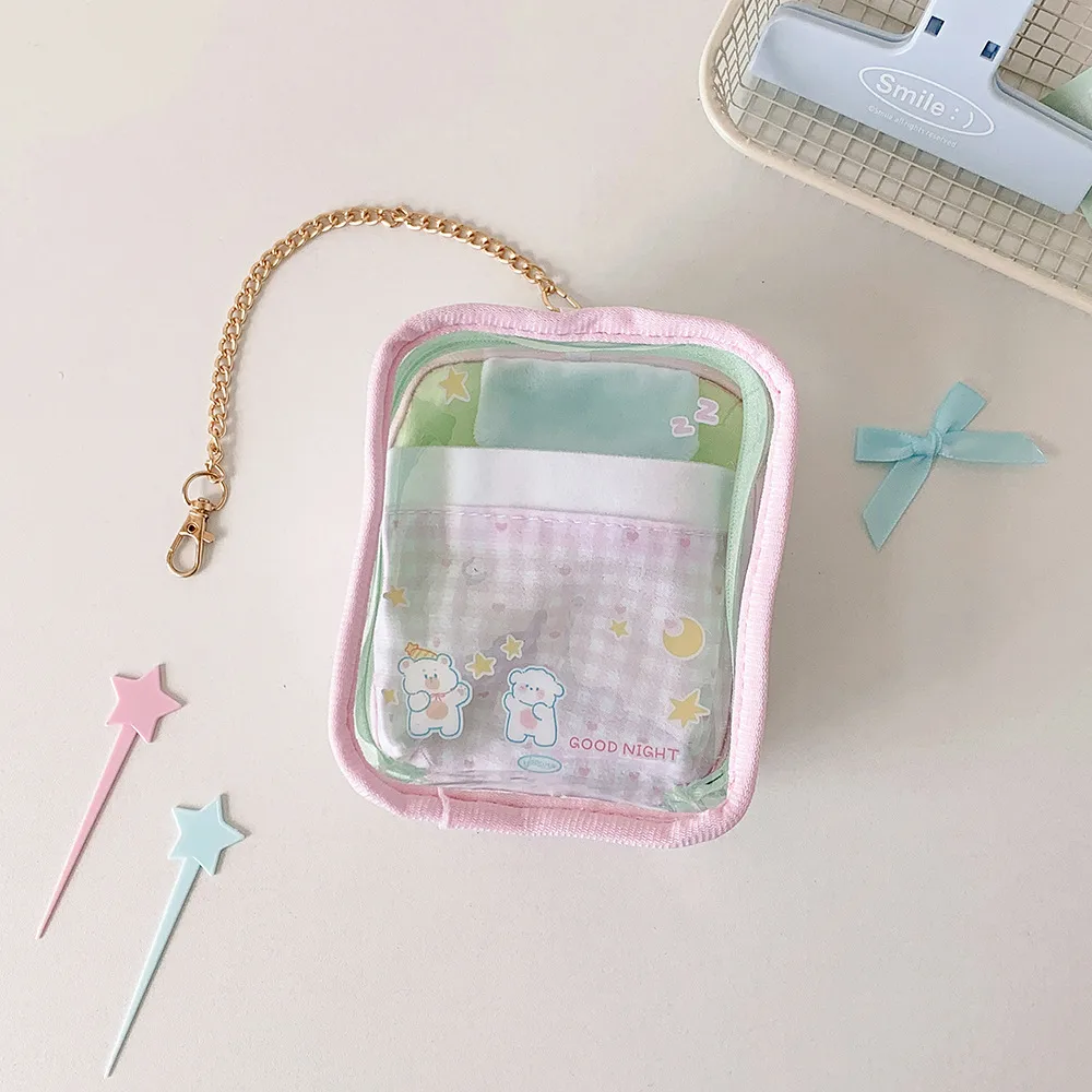 Simple Transparent Alovable Baby Bag Millet Whispering Doll Storage Display Pendant Bag Backpack Decoration Pain Bag Hanging Bag For Women display picture 12