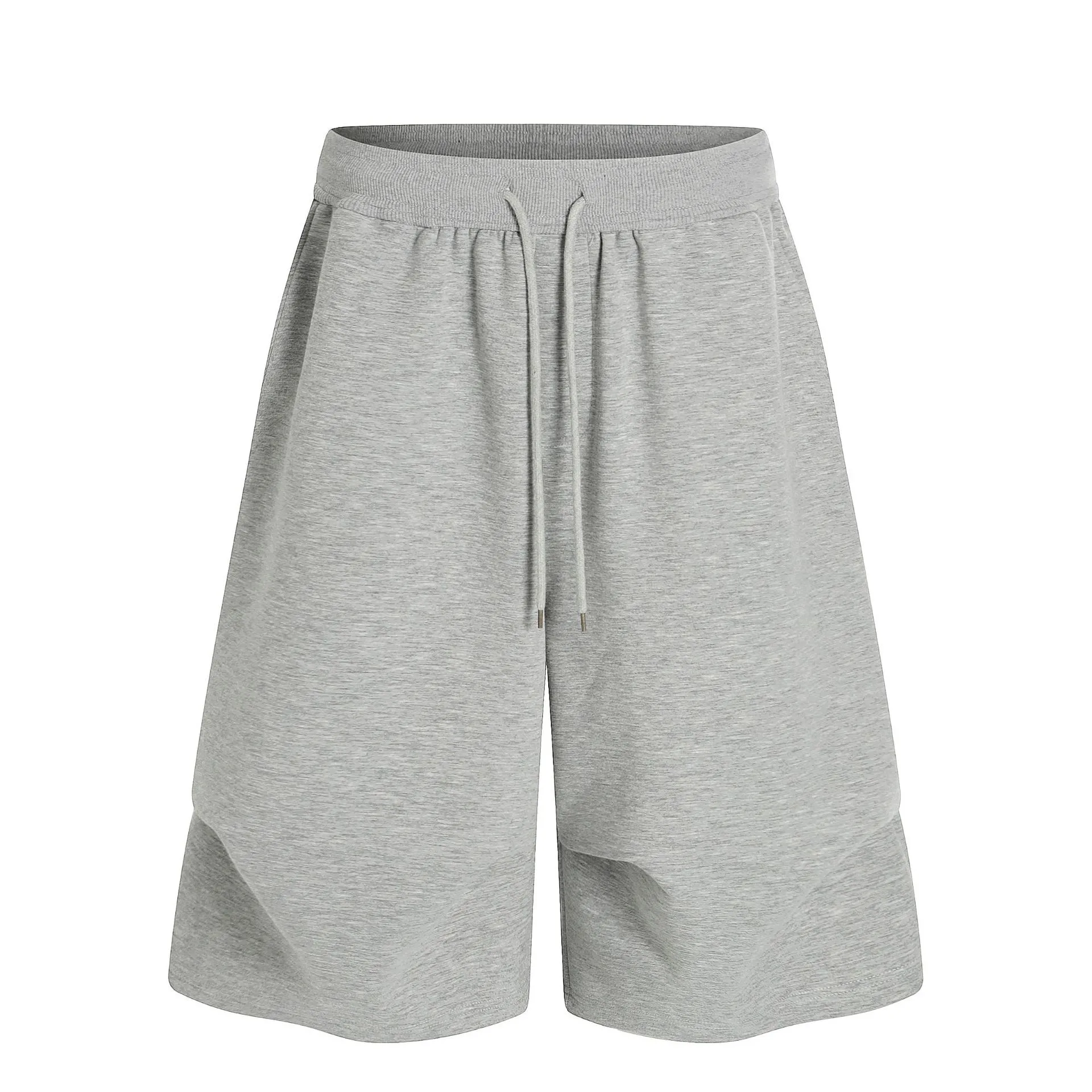 Jiayiku Men's  Summer Five-Point Pants New American Retro Sweatpants Couple Style Simple Wide-Leg Casual Pants display picture 3