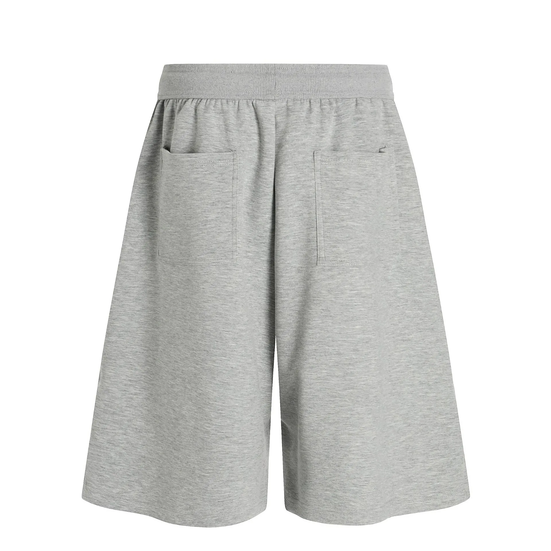 Jiayiku Men's  Summer Five-Point Pants New American Retro Sweatpants Couple Style Simple Wide-Leg Casual Pants display picture 5