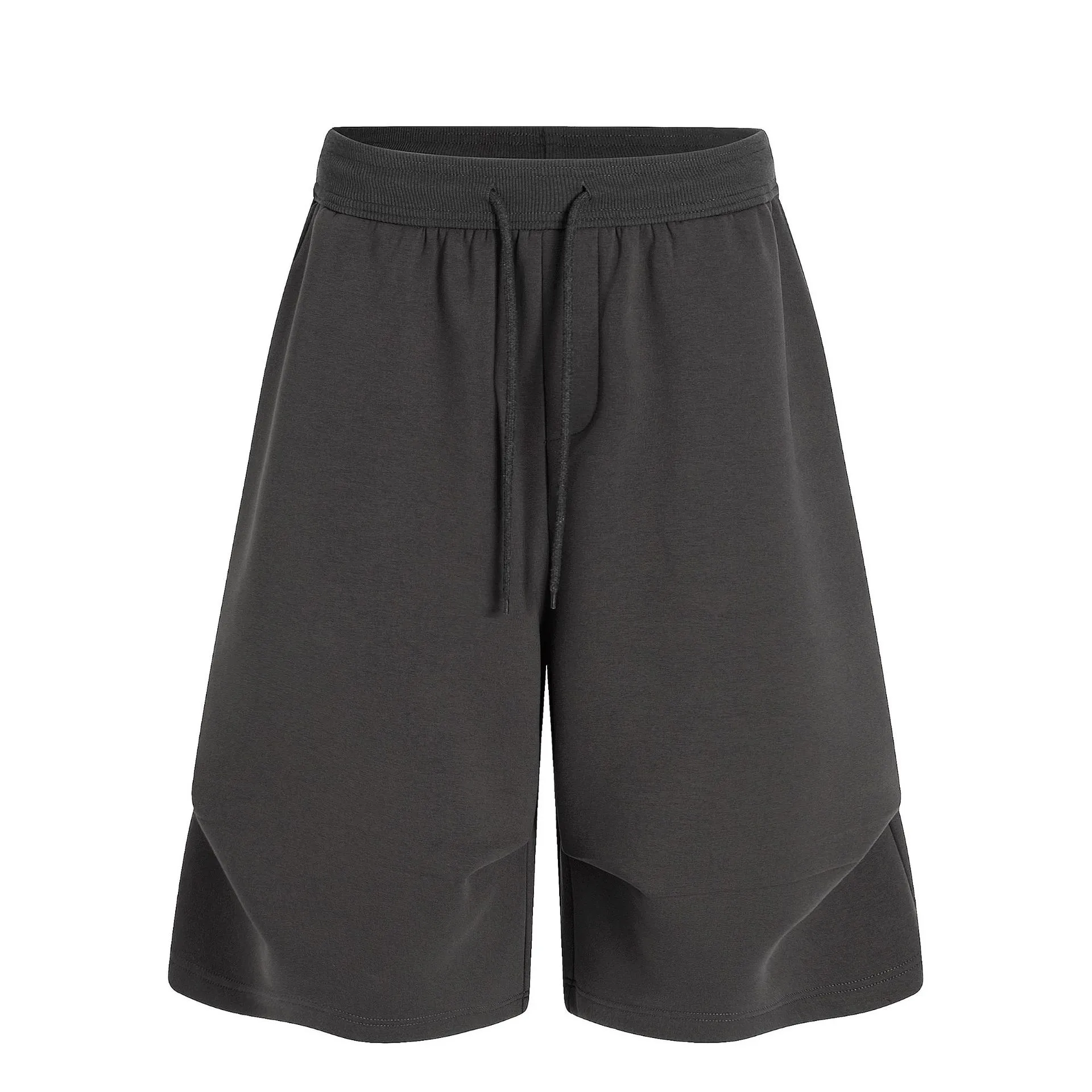 Jiayiku Men's  Summer Five-Point Pants New American Retro Sweatpants Couple Style Simple Wide-Leg Casual Pants display picture 6