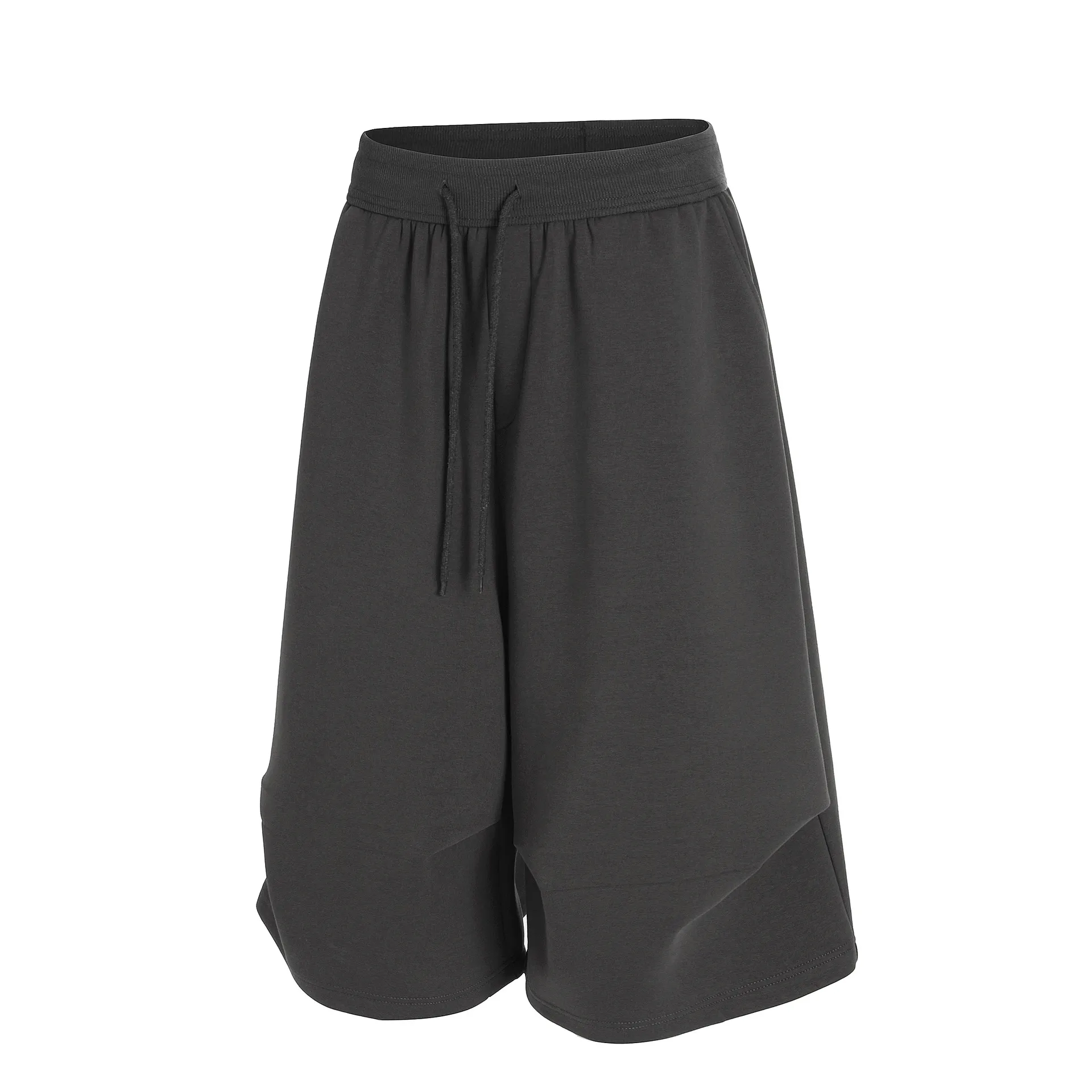Jiayiku Men's  Summer Five-Point Pants New American Retro Sweatpants Couple Style Simple Wide-Leg Casual Pants display picture 7