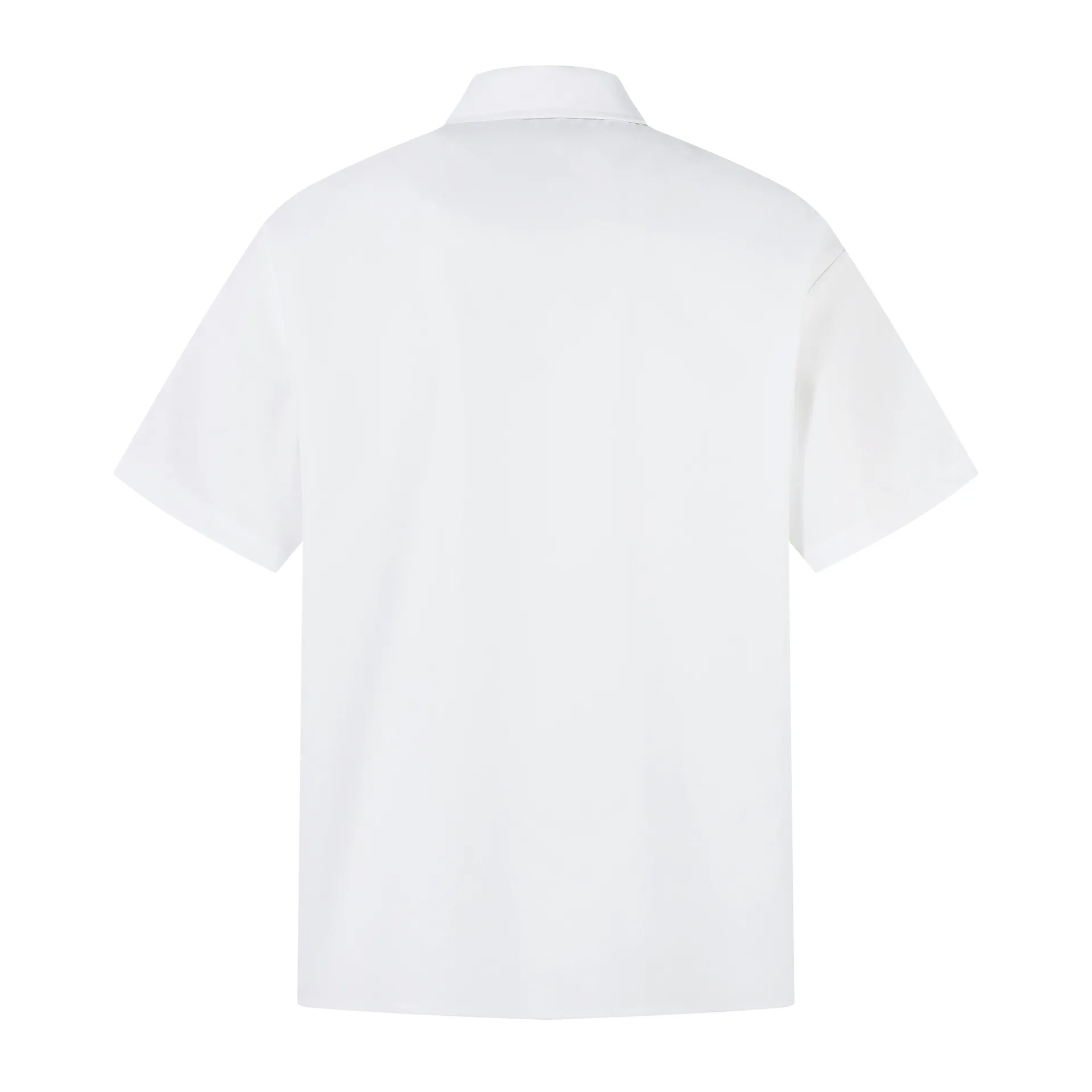 Jiayiku Men's  Summer Short-Sleeve Shirt New Style Cleanfit Niche Design Zipper Shirt Handsome display picture 6