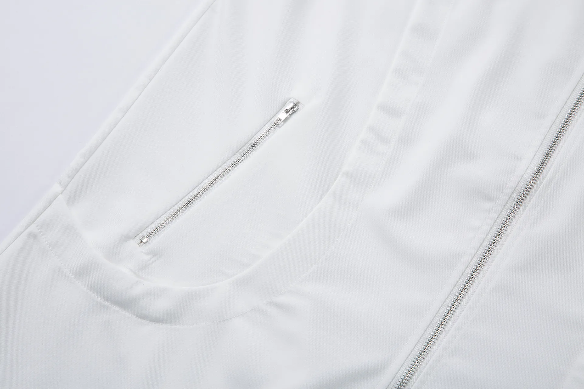 Jiayiku Men's  Summer Short-Sleeve Shirt New Style Cleanfit Niche Design Zipper Shirt Handsome display picture 11