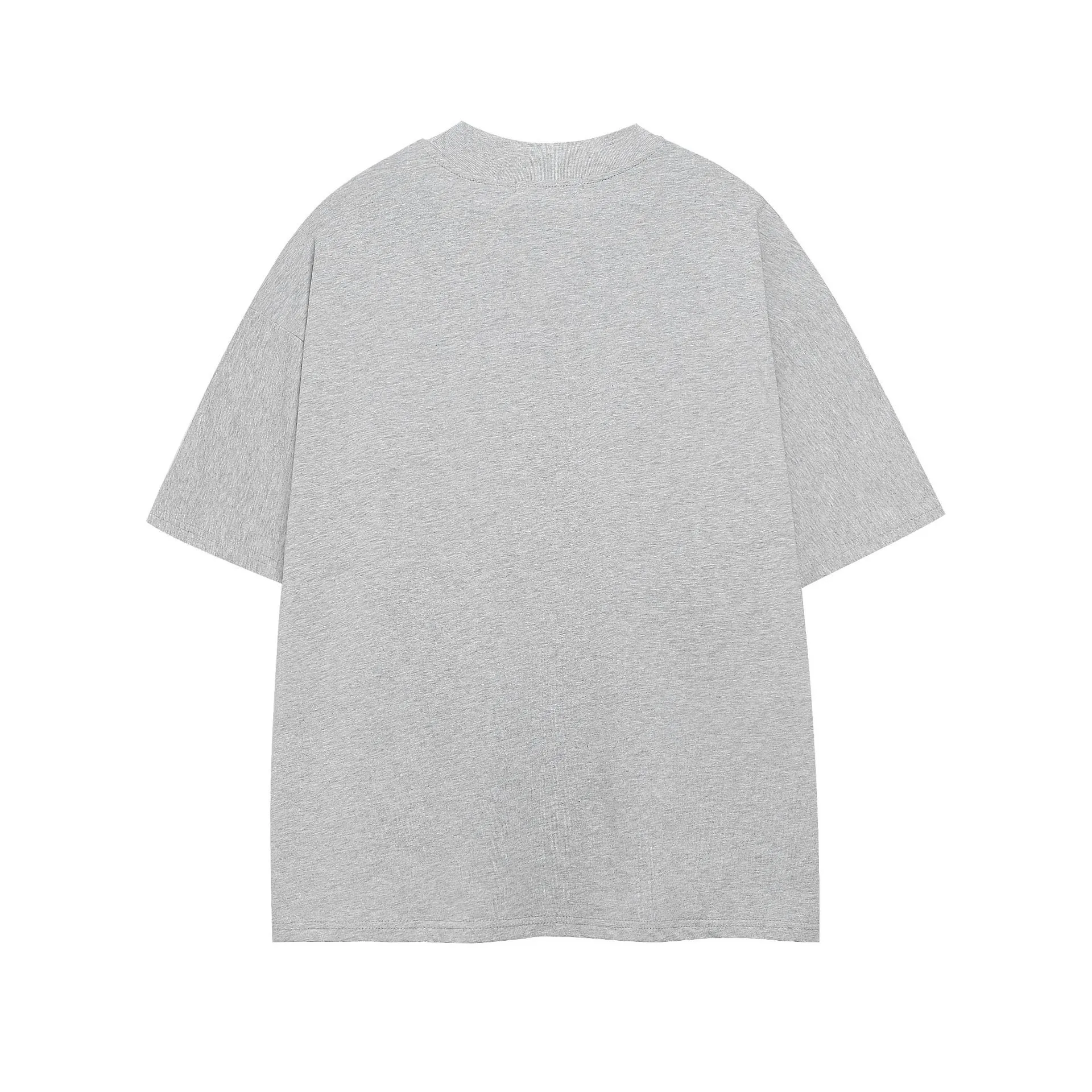 Jiayiku  Summer T-shirt New American Retro Trendy Brand Heavy Washing Old Cotton T-shirt Short Sleeve For Men And Women display picture 6