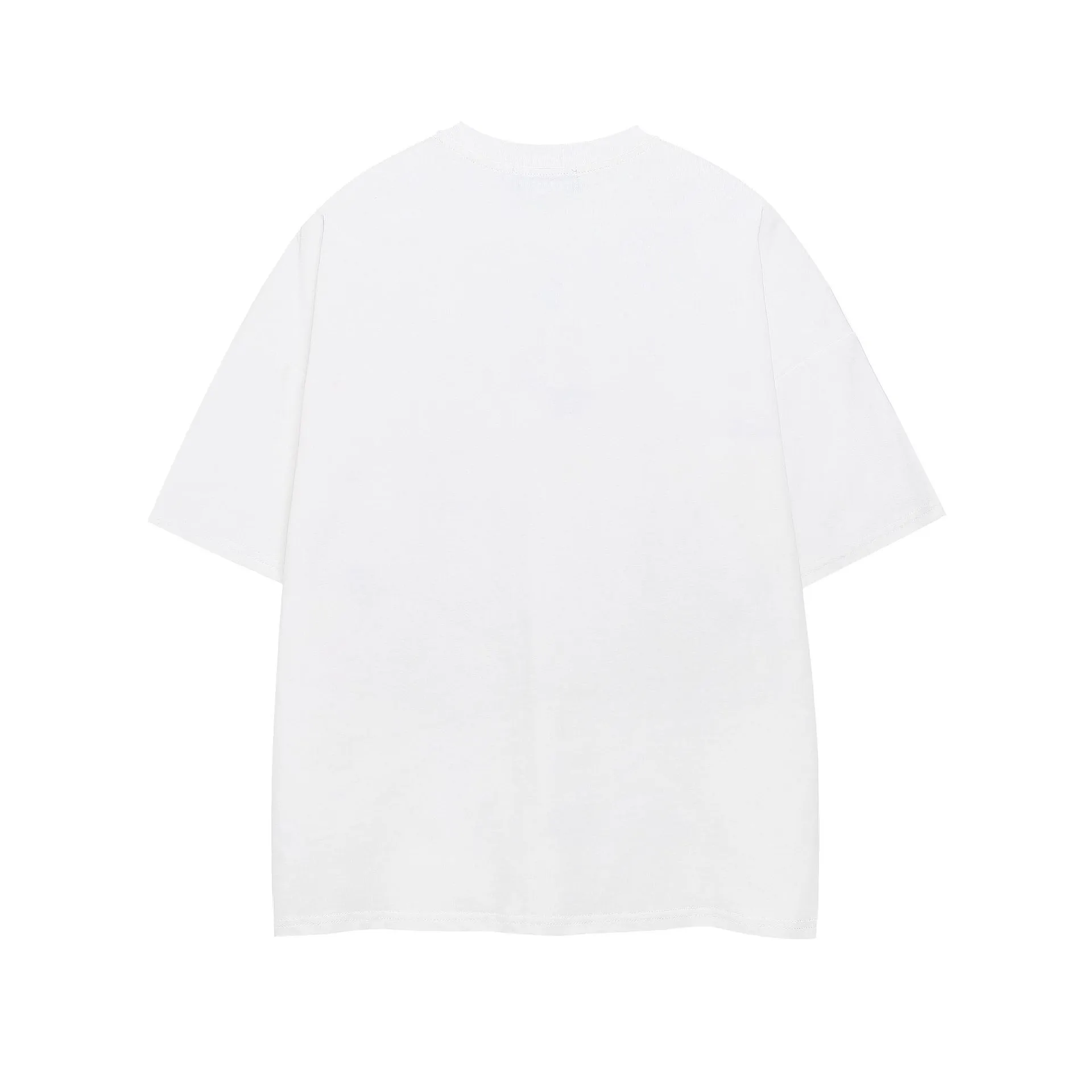 Jiayiku Trendy Brand  Summer T-Shirt New American Retro Couple T-Shirt Loose Creative Printed Cotton Short-Sleeved display picture 6
