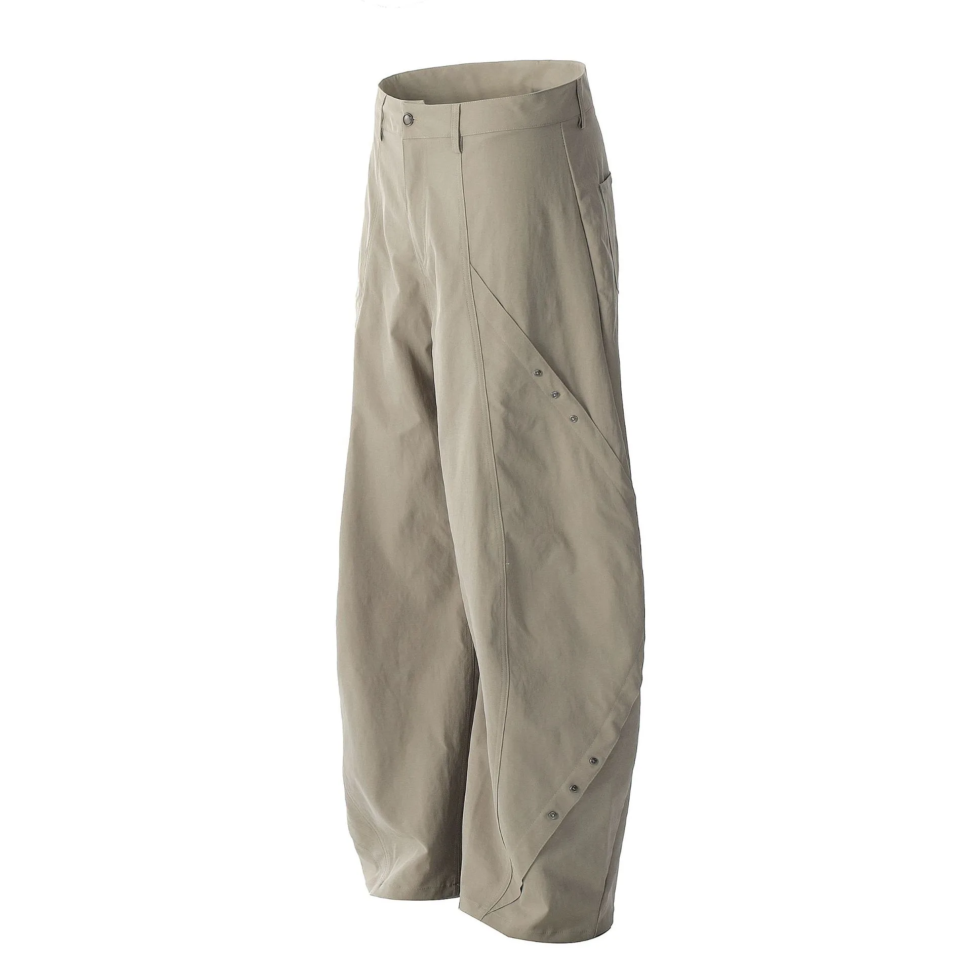 Jiayiku Trendy Brand  New American Style Retro Paratrooper Scimitar Casual Pants Men's And Women's Loose Pants With Wide Legs display picture 4