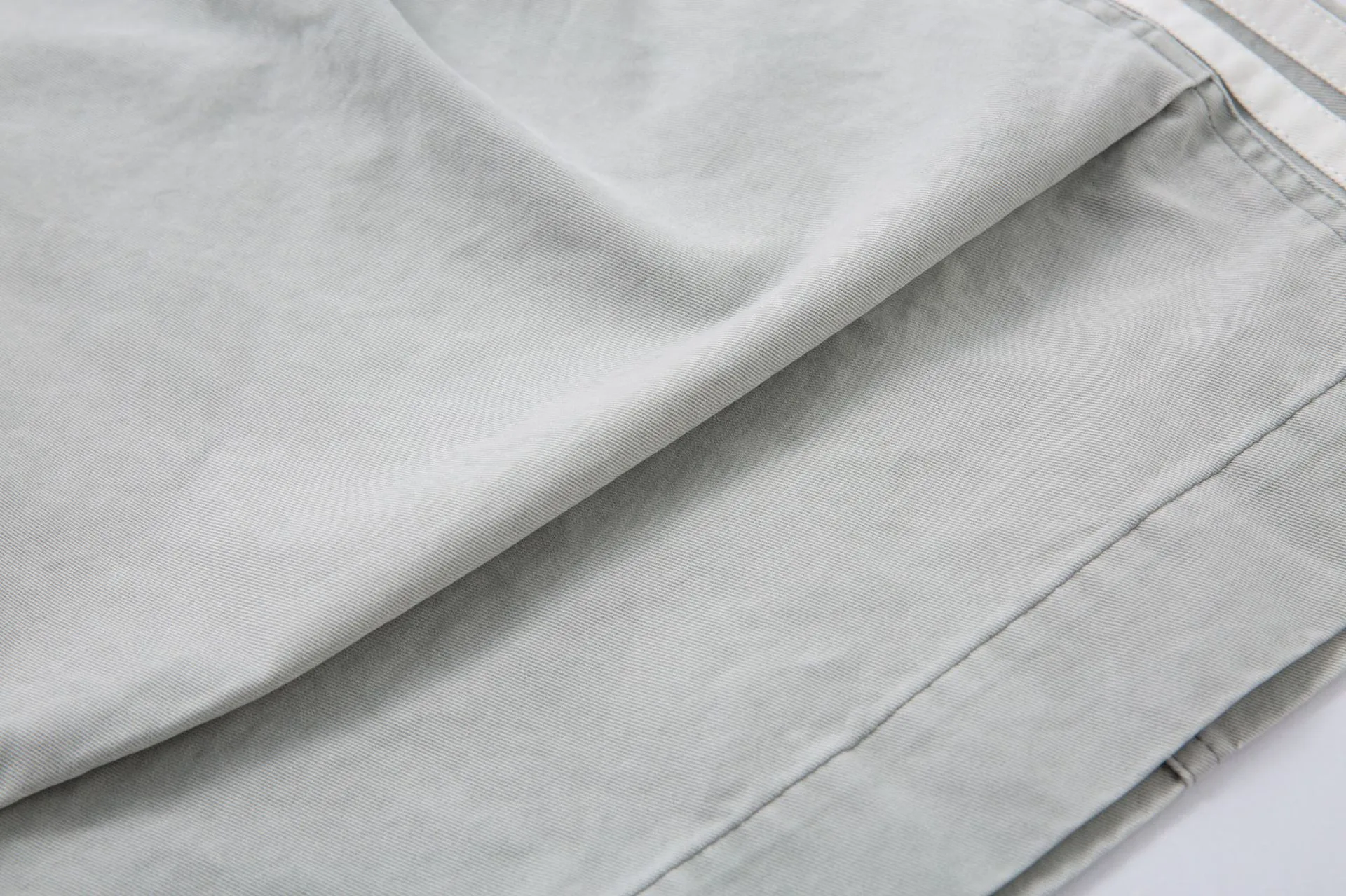 Jiayiku Trendy Brand  New Men's American Retro Washed Mid-Length Pants Loose Drape Wide-Leg Pants display picture 15