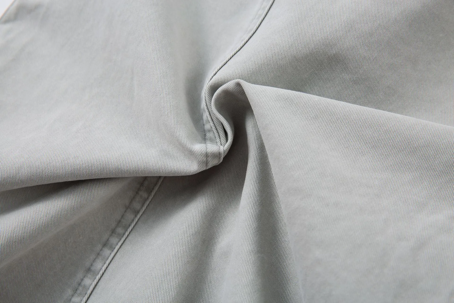 Jiayiku Trendy Brand  New Men's American Retro Washed Mid-Length Pants Loose Drape Wide-Leg Pants display picture 16