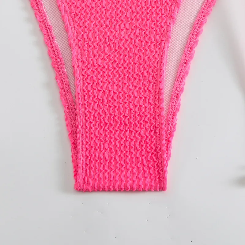 Elegant   New Split Swimsuit Two-piece Set Tether Sexy  Soft Cup Bikini display picture 5