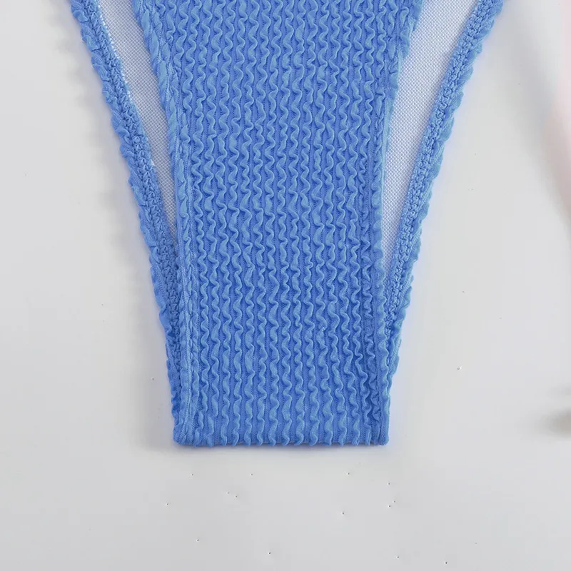 Elegant   New Split Swimsuit Two-piece Set Tether Sexy  Soft Cup Bikini display picture 10