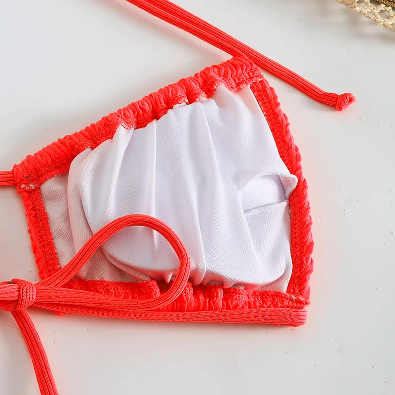 Elegant   New Split Swimsuit Two-piece Set Tether Sexy  Soft Cup Bikini display picture 19