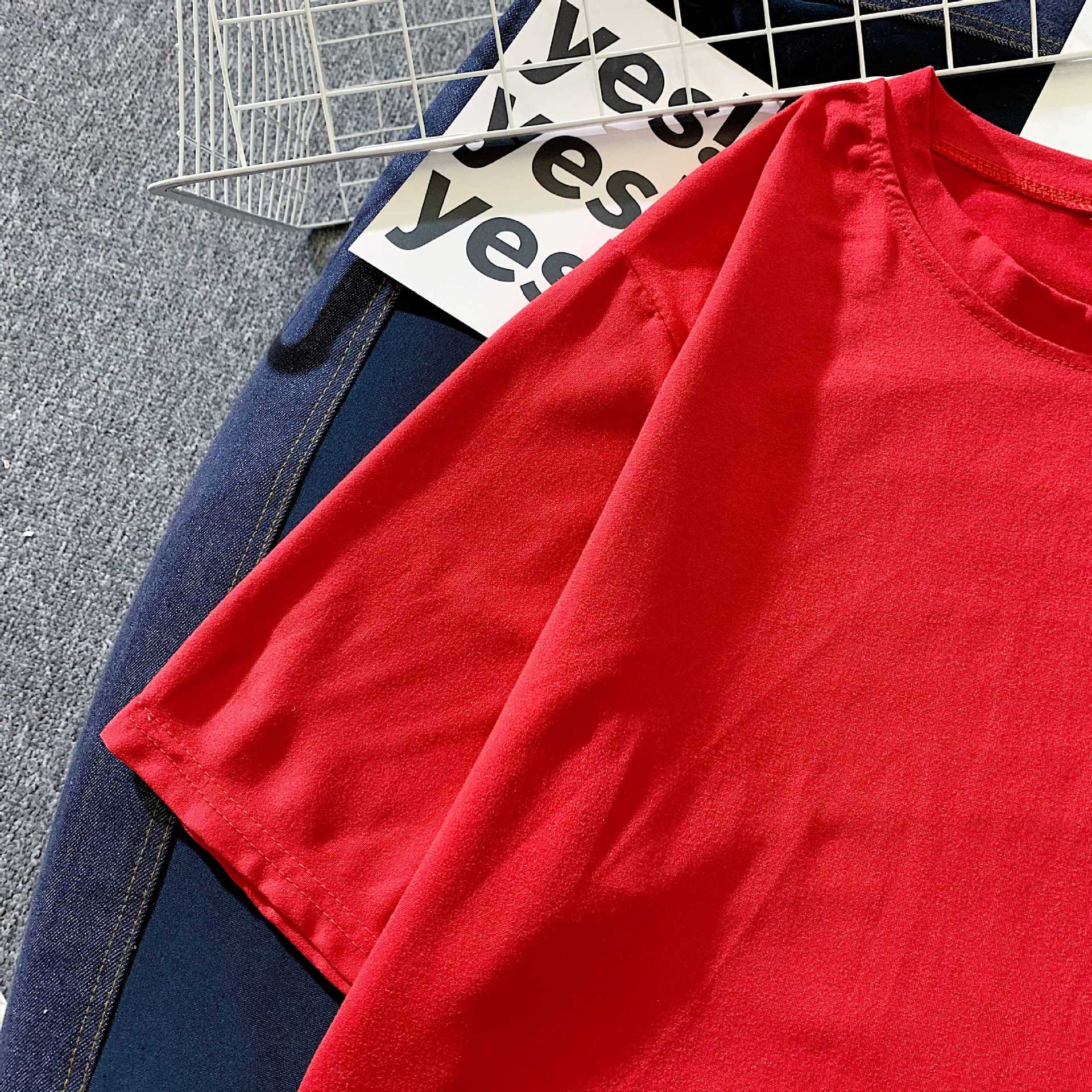 New Summer Short Sleeve T-shirt Women's Students New Version Of Loose Plus Size Women's Clothing Manufacturers Wholesale A Generation Of Hair display picture 6