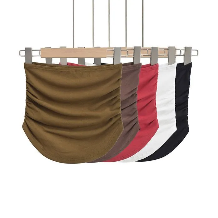 Camisole Women's Simple Solid Color Short Navel Design Fashionable Elegant  Style Pleated Slim Top display picture 5
