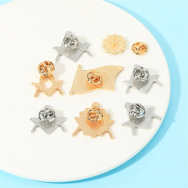 Cartoon Style Cute Streetwear Letter Flag Alloy Stamping Stoving Varnish Plating Artificial Rhinestones Unisex Brooches display picture 3