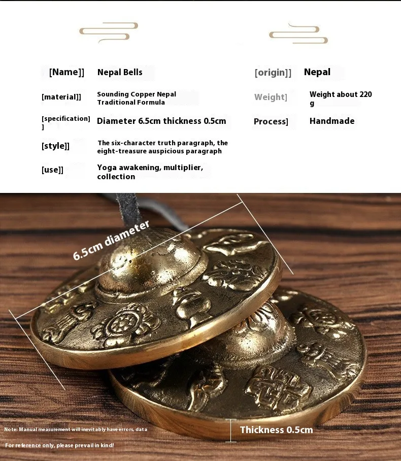 Nibo Bell Brass Bells Bells Bells Bells Bells National Musical Instruments Accessories Tantric Musical Instruments Bells Cymbals Ding Xia Bell Pestle display picture 1