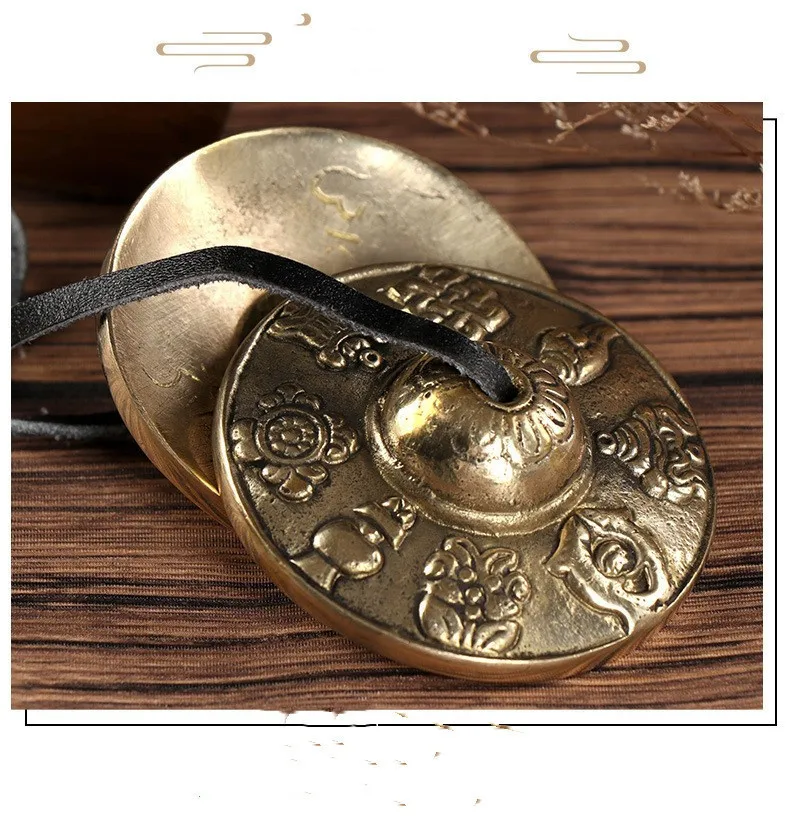Nibo Bell Brass Bells Bells Bells Bells Bells National Musical Instruments Accessories Tantric Musical Instruments Bells Cymbals Ding Xia Bell Pestle display picture 4