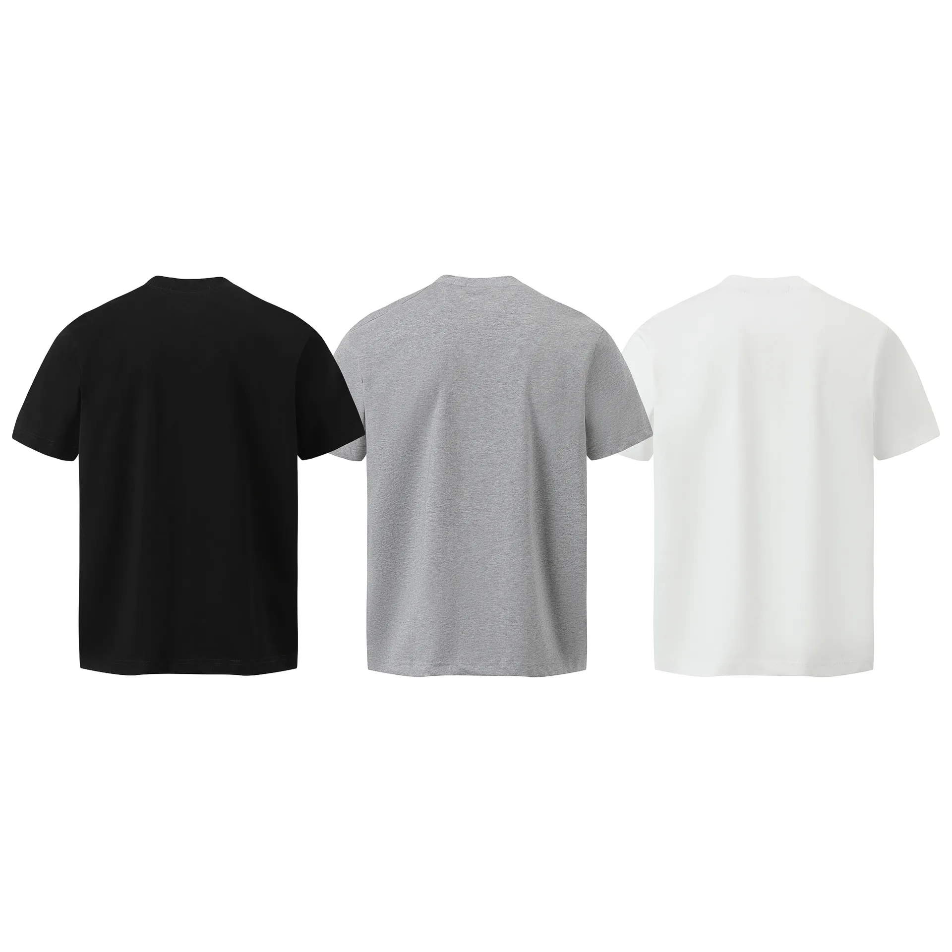 Jiayi Library Men's  New Summer New Niche Simple All-match Cool T-shirt Short-sleeved Men's High-end Style display picture 12