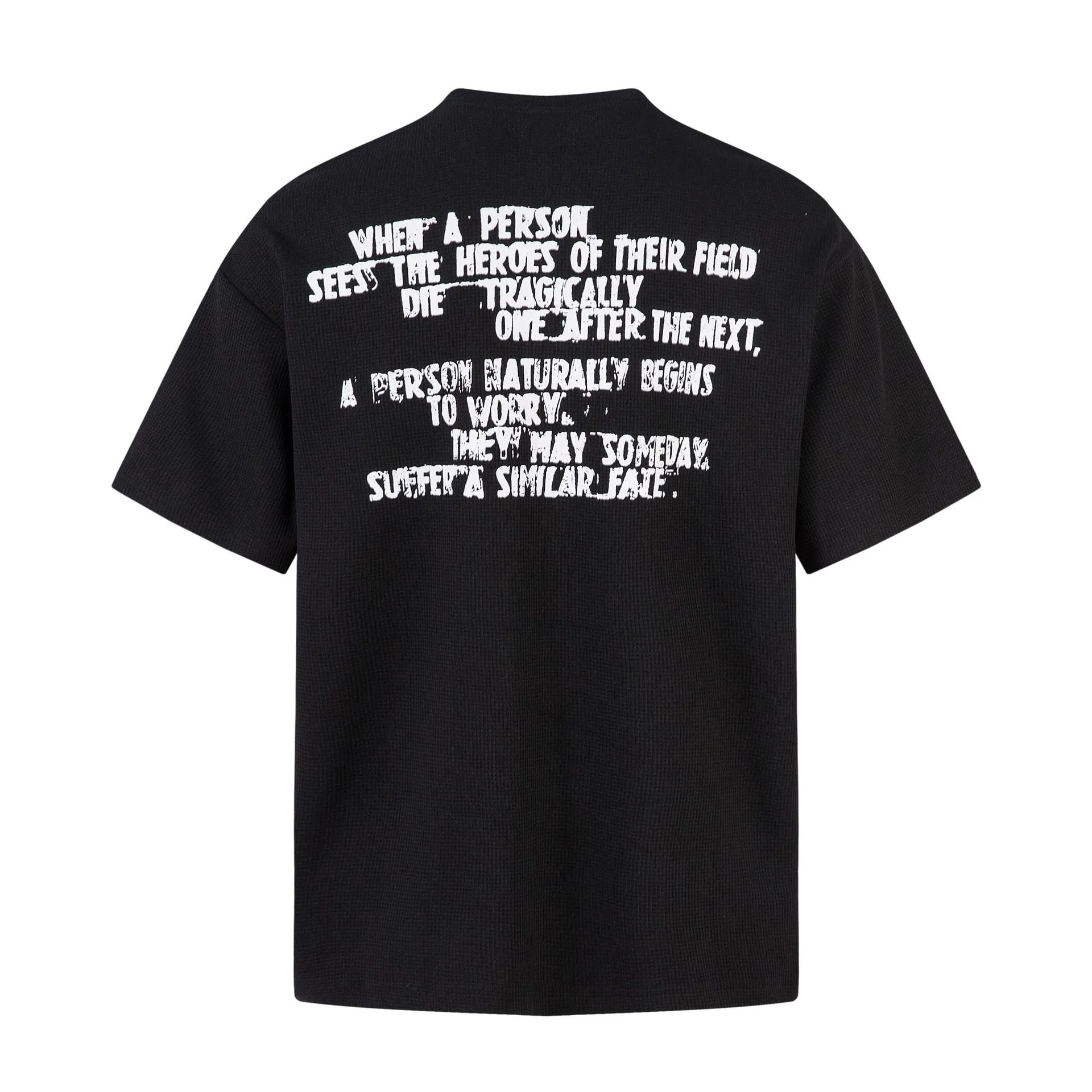 Jiayiku Men's  New T-shirt Men's American Style Retro Trendy Brand Short-sleeved T-shirt Printed Loose Half-sleeved Top For Men display picture 6