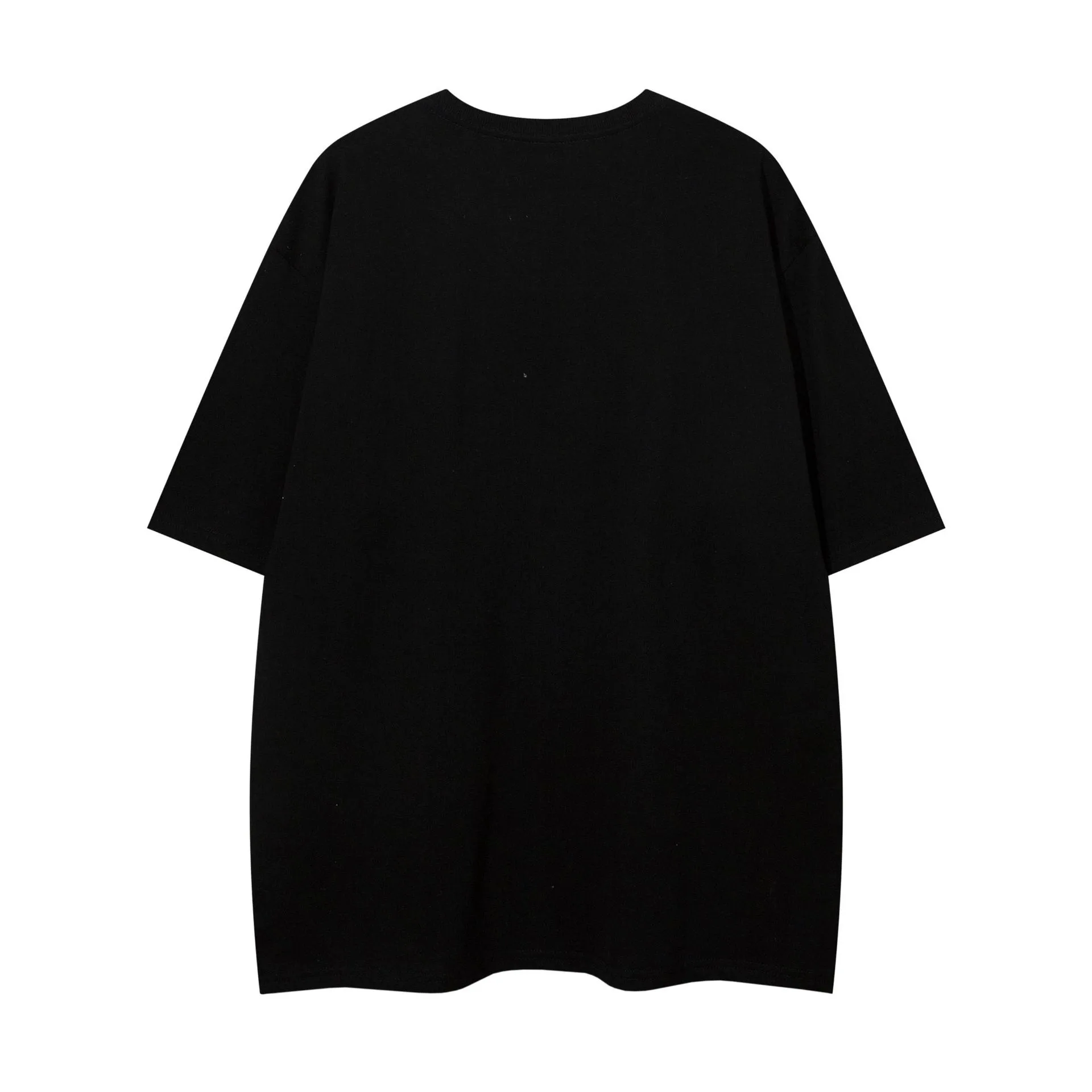 Jiayiku Summer Pure Cotton Short-sleeved T-shirt Men's  New American Style Turpies Handsome High-end Simple Round Neck T-shirt For Men And Women display picture 15