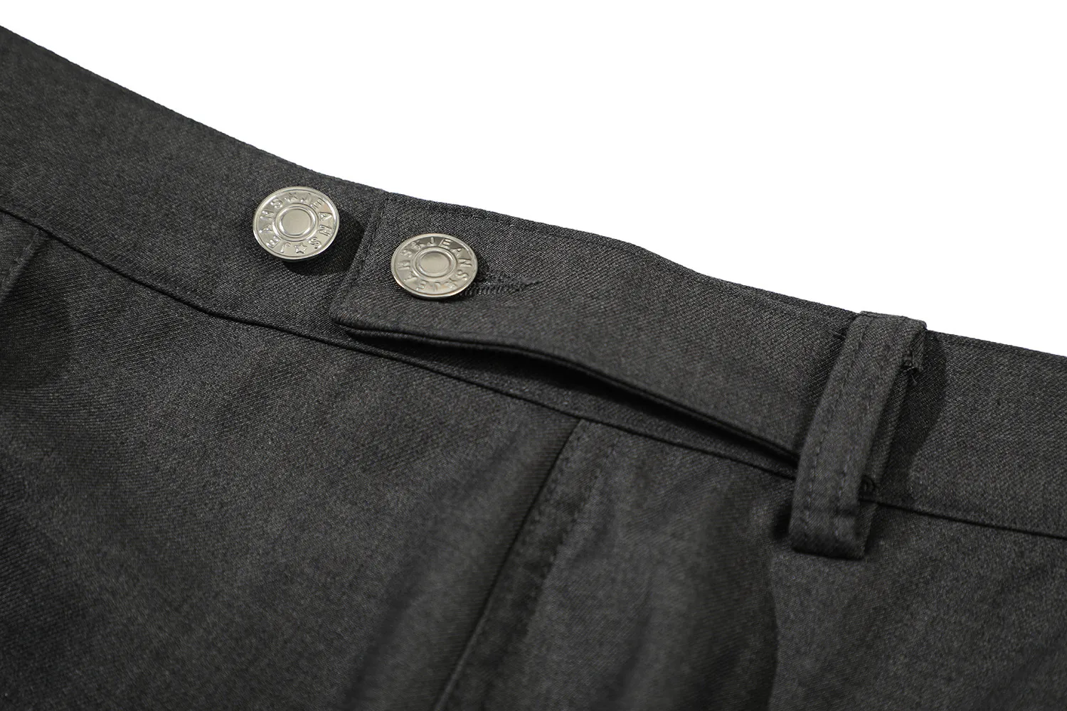 Jiayiku  American Retro Pants For Men And Women Cleanfit Loose Wide-leg Workwear Capri Pants display picture 18