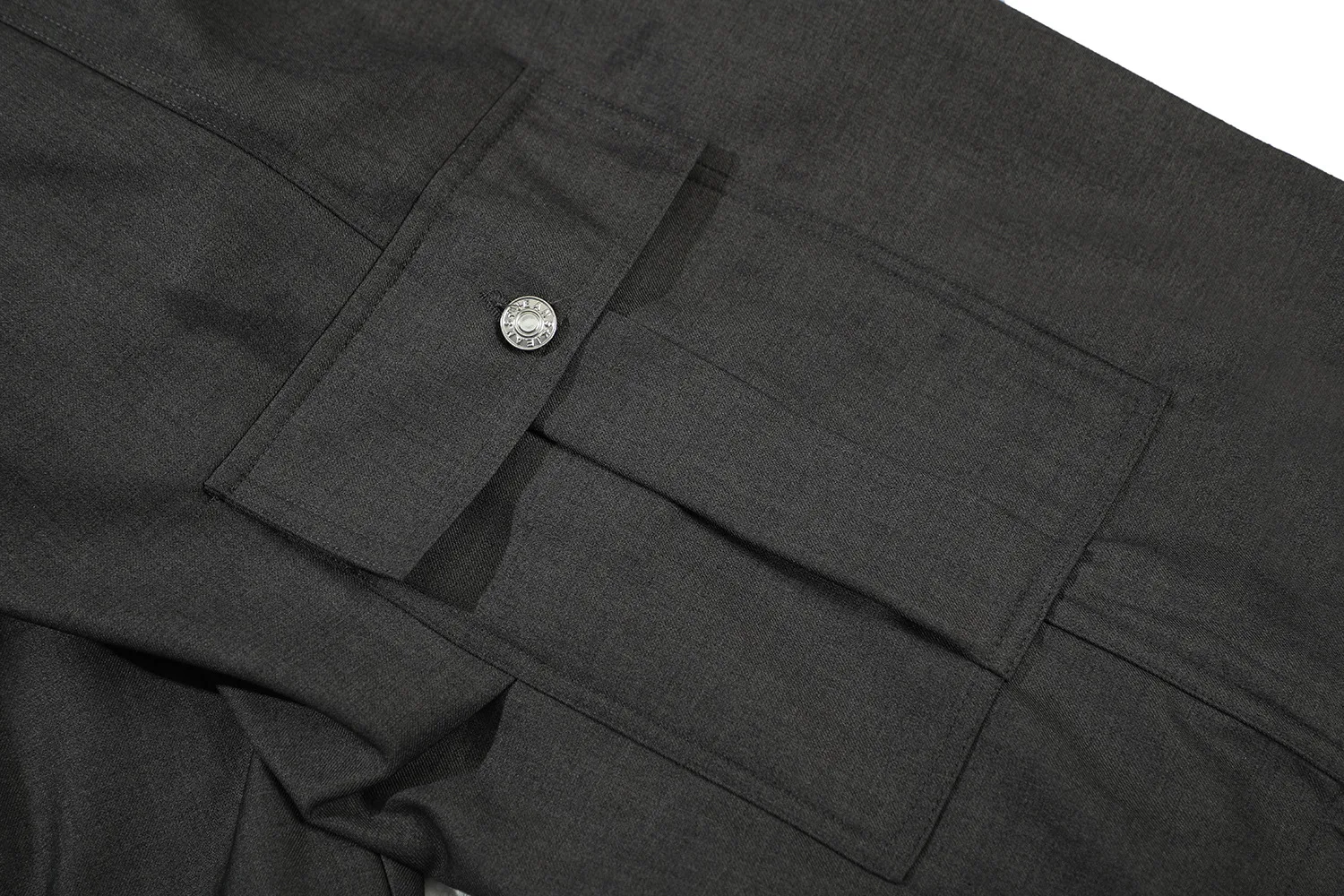 Jiayiku  American Retro Pants For Men And Women Cleanfit Loose Wide-leg Workwear Capri Pants display picture 20
