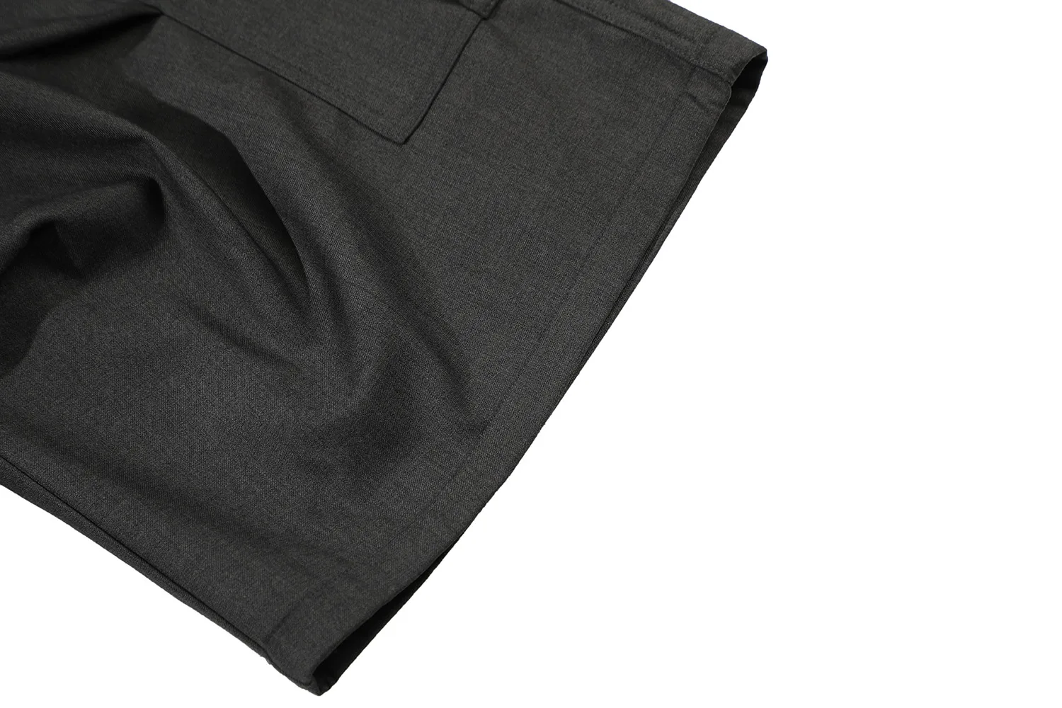 Jiayiku  American Retro Pants For Men And Women Cleanfit Loose Wide-leg Workwear Capri Pants display picture 27