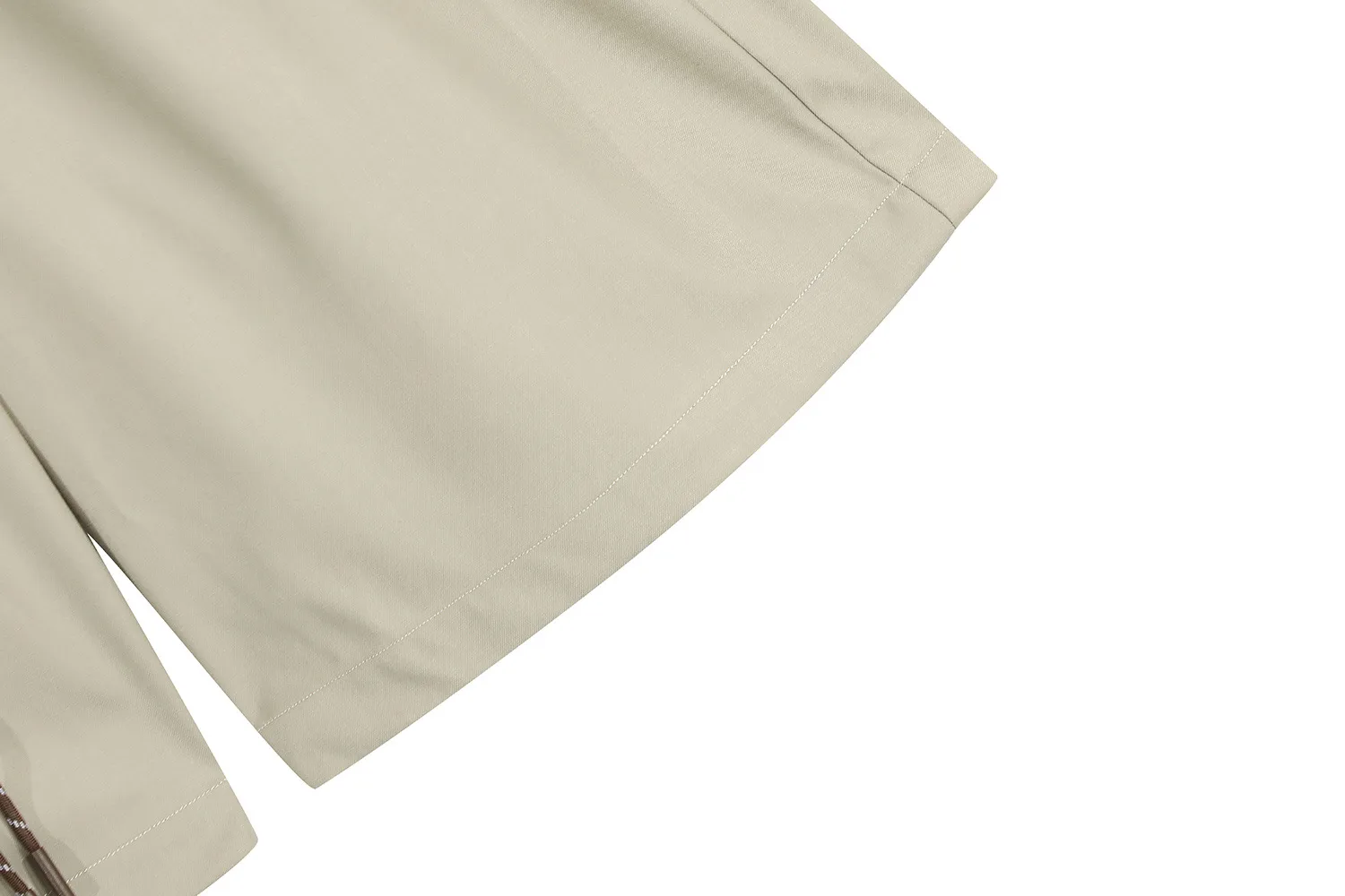 Jiayiku  American Retro Draped Suit Shorts Men's And Women's Cleanfit Loose Wide-leg Cropped Pants display picture 16
