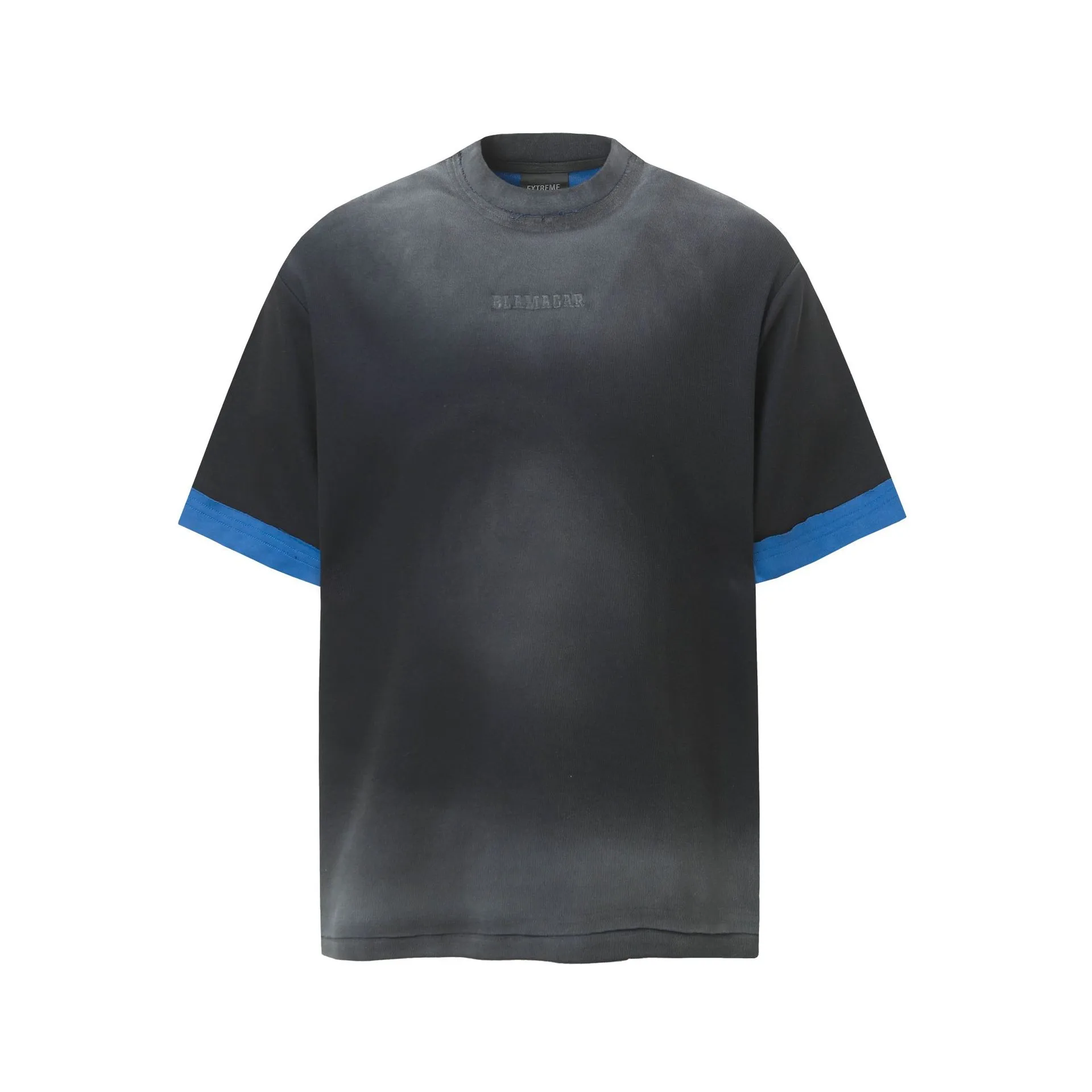 Jiayiku Men's  Summer New Arrival Waste Earth Style American Style Retro Trendy Brand Washed Dirty Dye T-Shirt Loose Top display picture 6