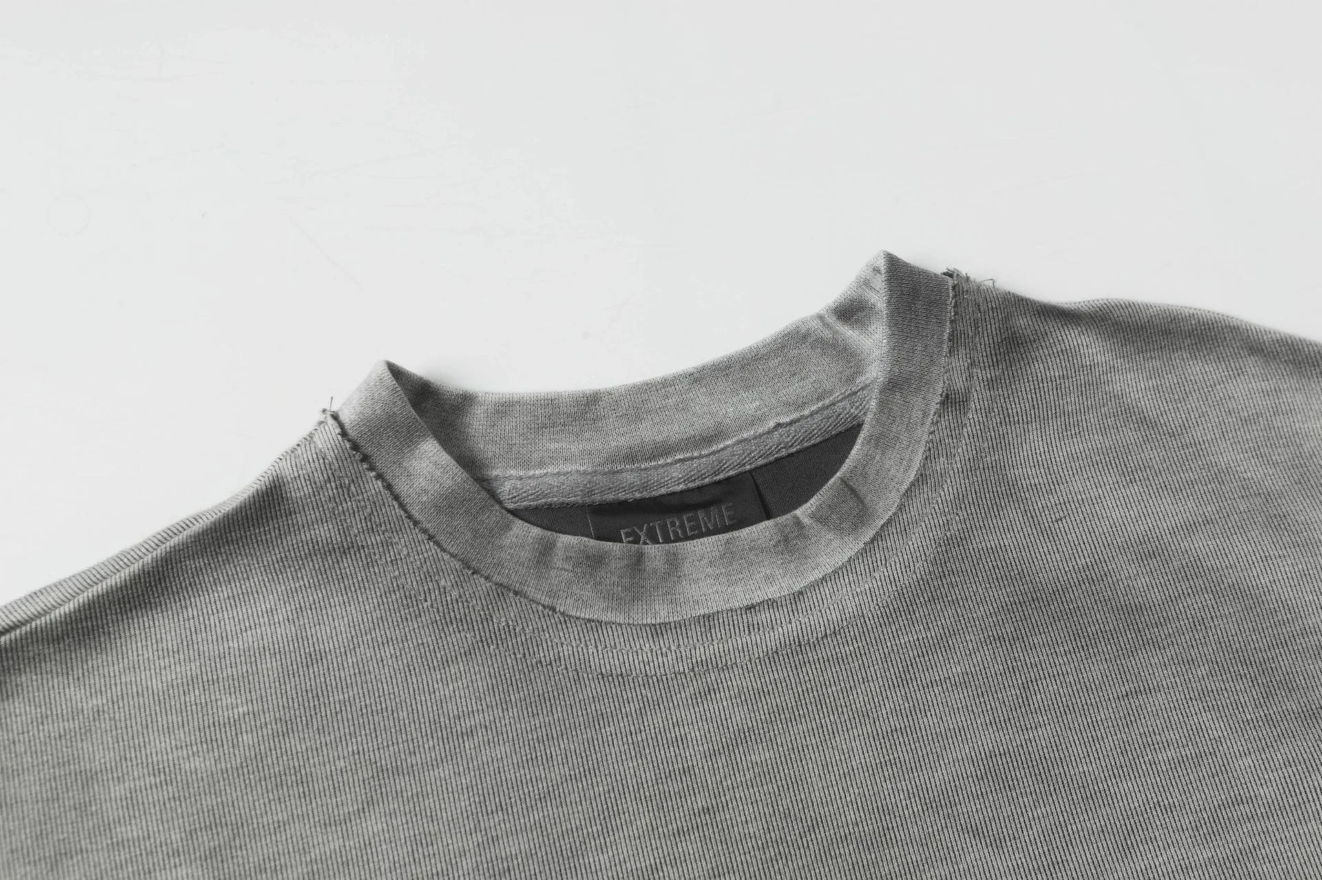 Jiayiku Men's  Summer New Arrival Waste Earth Style American Style Retro Trendy Brand Washed Dirty Dye T-Shirt Loose Top display picture 10